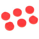 6 x Joystick Caps Thumb Grips Cover for Nintendo Switch Poke Ball Plus Red