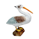 Wooden Seagull Ornament Artificial Simulated Decoration Bird Art Craft