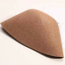 Wool Hat Ladies Solid Color Bucket Felt Hat Fashion Female Autumn and Winte