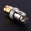 2pcs RF Coaxial Coax Adapter RP-SMA Male to RP-TNC Female Connector