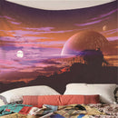 Outer Space Wall Tapestry Wall Hanging Bed Cover Throw Blanket 59x51 Inch