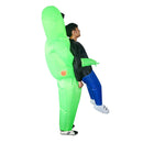 Kids Green Ghost Inflatable Costume Props for Halloween Stage Performance