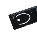 1Pc 18cm high quality steel ruler metal bookmarks for drawing school suppliesOZ