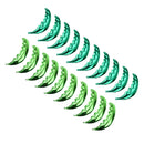 20x Summer Aluminium Foil Balloons Hawaiian Wedding Party Decor Toys Green