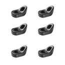 6 Pieces Kayak Canoe Single Eyelet Tie Down Loop Safety Deck Fitting