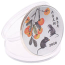 1PC 2020 Year of the Rat Commemorative Coin Chinese Zodiac Souvenir Collectib_