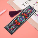 DIY Mandala Special Shaped Diamond Painting Leather Tassel Bookmark Gifts
