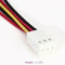 5Pcs 12V 3 Pin Female to 2/3 Pin Male PC Fan Power Splitter Extension Cable