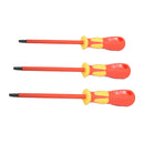 Set Of 3 Flat Insulated Screwdriver Flat Terminal Block Screwdriver Power Tools