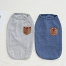 2Pcs Korean Style Pet Puppy Dog Cat Pet Clothes Dress Vest T Shirts