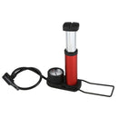 Portable Foot Activated Floor Pump 140Psi Mtb Bike Air Inflator With Pressu