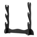3Tier Samurai Sword Katana Holder Stand Bracket Rack Display Black