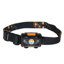 300LM Mini Super Bright Headlight R3 + 2 LED 4 mode black green A