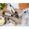 10oz Stainless Steel Olive Oil Bottle Cruet Dispenser for Vinegar/Sauce/Oil