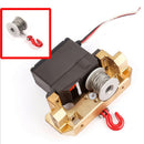 25T Steering Gear Servo Winch Wheel for 1/10 RC Crawler Car TRX4 Axial Sc 3C