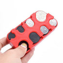 US Dollar / Euro Coin Dispenser Storage Box Compact Collection Cases Capsules
