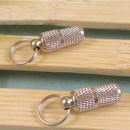 2X Anti-Lost Pet Dog Cat Puppy ID Address Name Labels Tags Barrel Tube Collar Ew