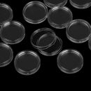 20pc18mm Applied Clear Round Cases Coin Storage Capsules Holder Round Plastic TE