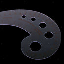 2pcs French Curve Ruler Spline Design Measure Sewing Tool for Pattern Making
