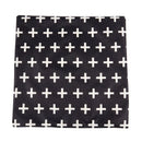 Pillow Case Black And White Pattern Pillow Case Cotton Linen Print 45x45Cm
