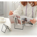 3pcs Iron Geometric Shape Easel Plate Display Stand Plate Bowl Stand Hoder