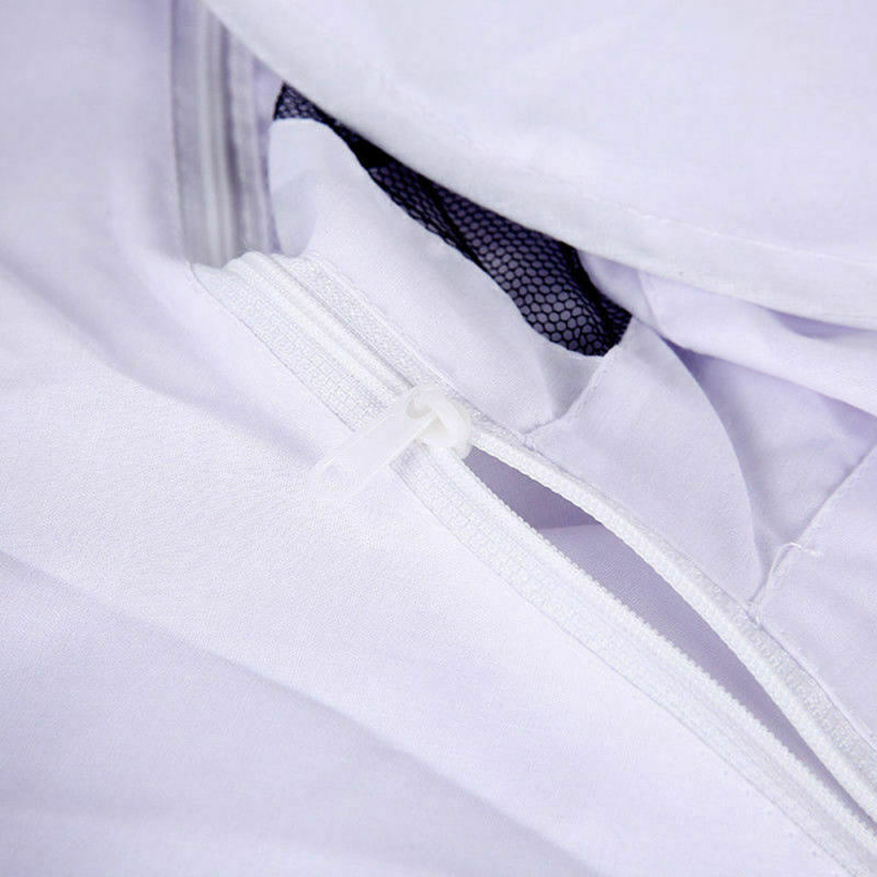 White Top + Pants Chemical Fiber Beekeeping Jacket Durable Well PCT