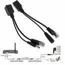 Power Over Ethernet Passive PoE Adapter Injector + Splitter K G8P5 Cable Y7T9