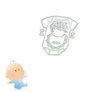 Baby Clothes Metal Cutting Dies Stencil DIY Scrapbooking Album Paper Cards New