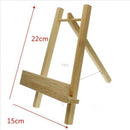 Small Artwork Painting Display Easel Wedding Tabletop Name & Number Holder C