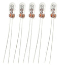 5pcs T3 14V 0.56W Car Audio Gear Indicator Light Dashboard Instrument Bulbs
