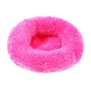 Animal Pet Hamster House Bed Washable Winter Warm Soft Mat(Rose Red)(L) A