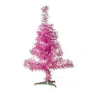 Christmas Tree Ornaments with Light New Year Party Xmas Decoration (Pink) A