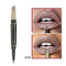 Pudaier New Women's Double Head Lipstick Lip Liner Matte Matte Lipstick Rot B9Q6