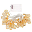 led string LED Metal Drip String Lights  Party Christmas light