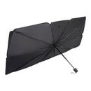 Car Umbrella Windshield Sun Shade Cover Parasol Foldable Durable Black L