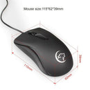 2400Dpi Mini Optical Wired Mouse Gaming Mice G831 For Pubg Lol Dota2 Gamers C4X2