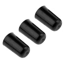 3pcs Cello Endpin Rubber Tip Cap Protector Stringed Instruments Parts