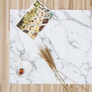 Home Decor Marble Pattern Stripe Place mat Table Mat Dishware Coasters For  H7W7