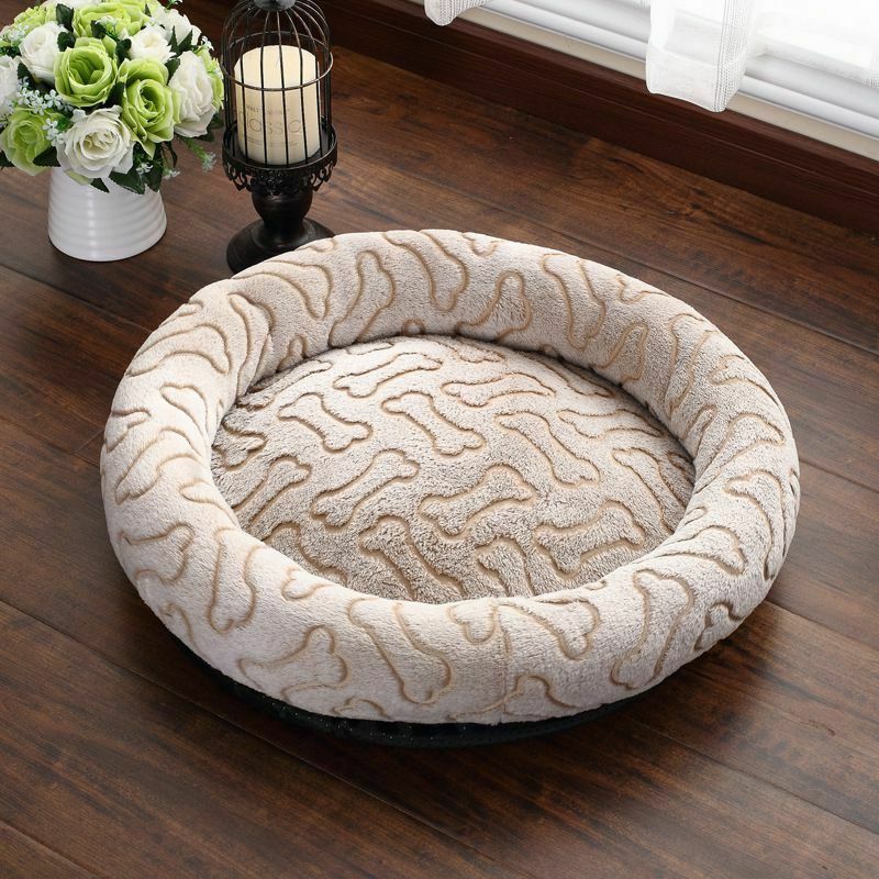 Car anti-slip pocket Bone velvet pet nest warm pet pad kennel Pet cat litte