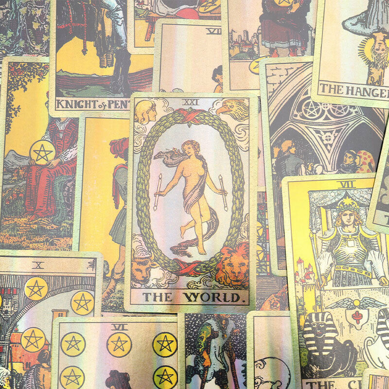 Smith-waite Tarot Deck New-fashioned Color Tarot Cards Game English BoardS Hn