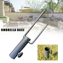 Metal Umbrella Base Stand Heavy Duty Holder Yard Outdoor Easy Travel Use M1P3