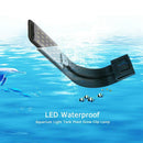 LED Waterproof Aquarium Light Tank Plant Grow Clip Lamp (Blue White Black)
