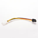 2 Pcs PCI-E Graphic Card Power Connector Cable Adapter 4-Pin to 6-Pin Molex3C