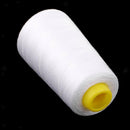 4500Yards 60S/2 White Polyester Sewing Machine Thread cone for Upholstery