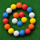 10Pack Blue PU Foam Elastic Golf Sponge .Balls Indoor  Practice Training Kits Ne