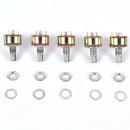 5PCS WH148 Single Potentiometer 500K Potentiometer With Fine B500K Switch LJLJ
