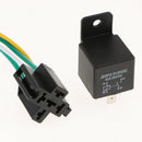 5Pcs Auto Alarms Horn Headlight Control Relay 40A 4Pin SPST Relay 24V