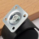 Twin wheel furniture castors with fixing plate - Pack of 4 by Express Fitti H1J5