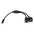 RJ45 Splitter Extension Ethernet Connector