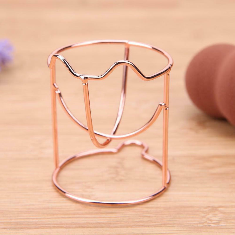 Cat Pattern Cosmetic Water Drop Egg Puff Stand Bracket Puff Drying Holder A